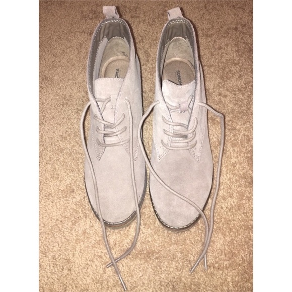 SONOMA Goods for Life Suede Ankle Boots Size 10 - Picture 2 of 6